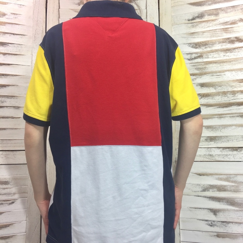 COLORBLOCKED TOMMY POLO